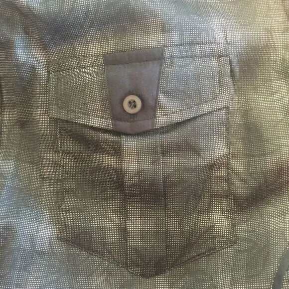 Lamasini Men's Casual Button Up Shirt Brand New Size L Green 100% Cotton plaid. - Picture 6 of 8